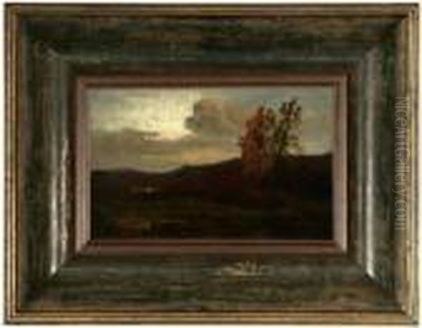 Autumn Oil Painting by John Francis Murphy