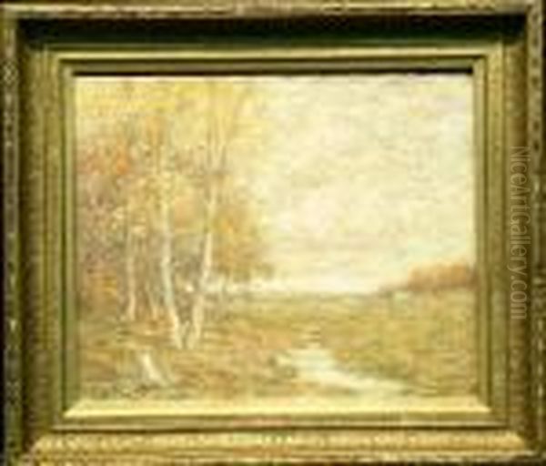 Autumn Glow Oil Painting by John Francis Murphy