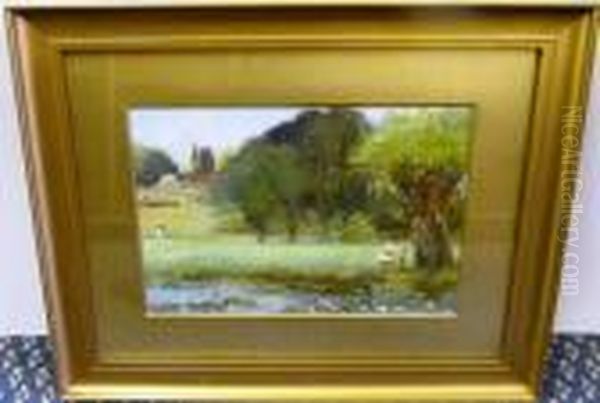 Stoke Poges, Buckinghamshire Oil Painting by David Murray