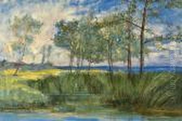 Spring Oil Painting by David Murray