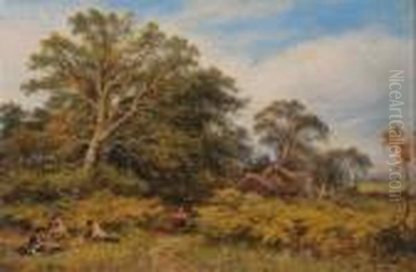 Otford Oil Painting by David Murray