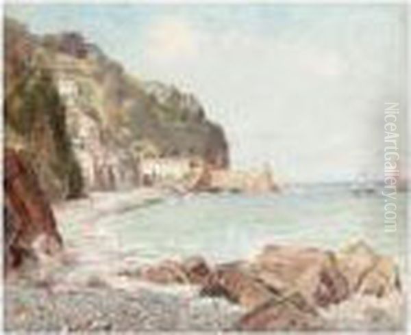 Clovelly; Seascape Oil Painting by David Murray