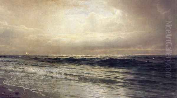 Seascape Oil Painting by William Trost Richards