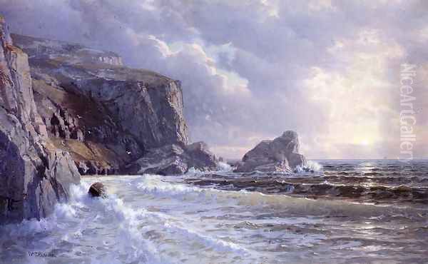 St. Margaret's Well, Cornwell Oil Painting by William Trost Richards