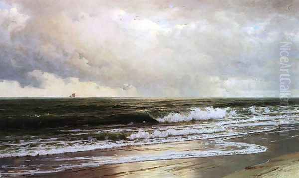 Seascape VII Oil Painting by William Trost Richards