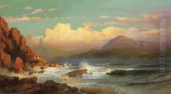 Mt. Desert, Maine Oil Painting by William Trost Richards