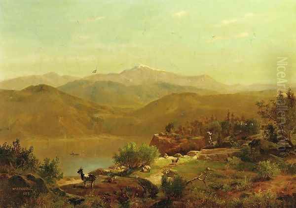 Landscape Oil Painting by William Trost Richards