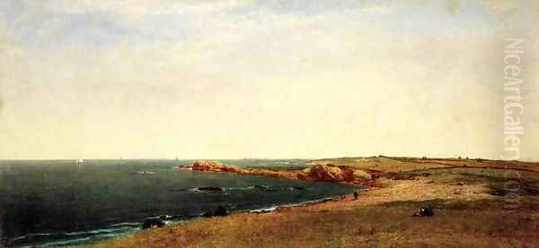 newport coast Oil Painting by William Trost Richards