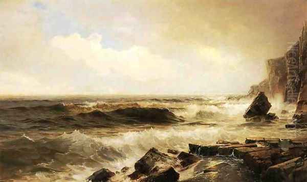 New England Seascape Oil Painting by William Trost Richards