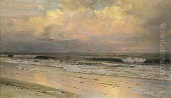 Brigantine Beach, New Jersey, No. 2 Oil Painting by William Trost Richards