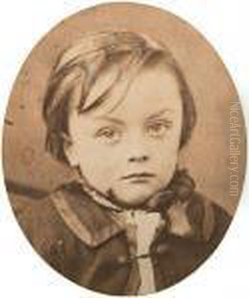 Portrait De Paul Nadar Enfant Oil Painting by Nadar