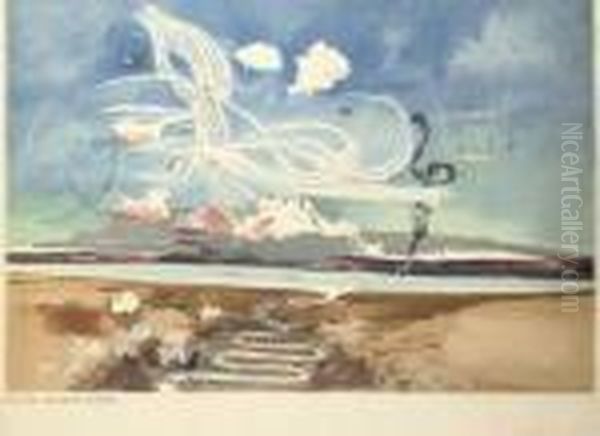 Battle Of Britain (postan L23) Oil Painting by Paul Nash