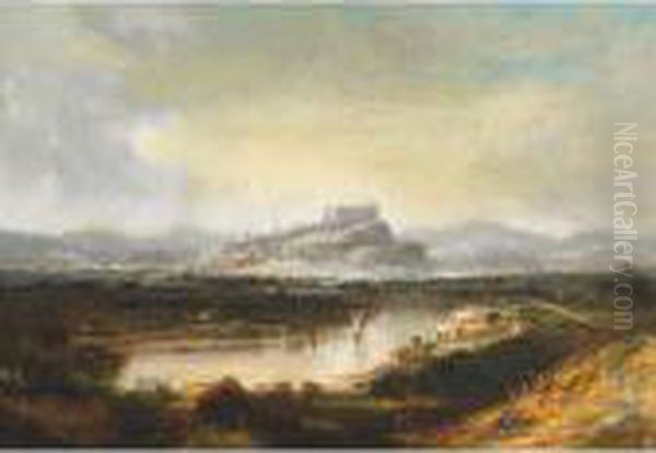 Stirling Castle Oil Painting by Alexander Nasmyth