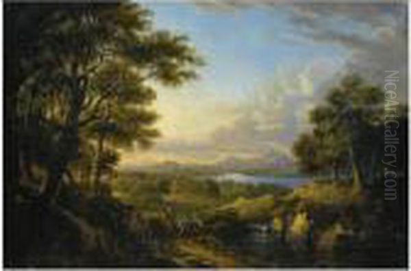 View Of The Highlands Oil Painting by Alexander Nasmyth