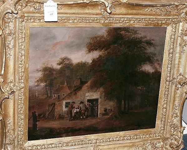 The Shoemaker's Cottage Oil Painting by Patrick, Peter Nasmyth