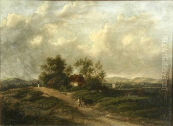 Near Dumfries Oil Painting by Patrick, Peter Nasmyth