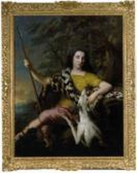 Portrait Presume De Scipion Louis Joseph De La Garde, Marquis Dechambonas (1702-1765) Oil Painting by Jean-Marc Nattier