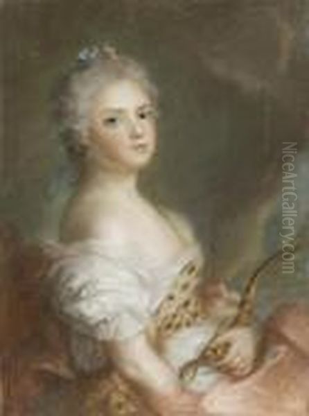 Diana Oil Painting by Jean-Marc Nattier