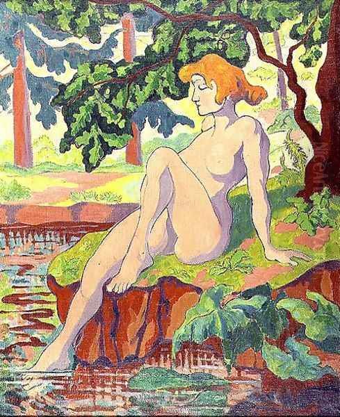 The Bather, 1898 Oil Painting by Paul-Elie Ranson