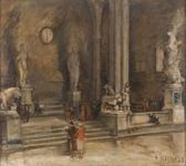 Veduta Di Firenze Oil Painting by Hector Nava