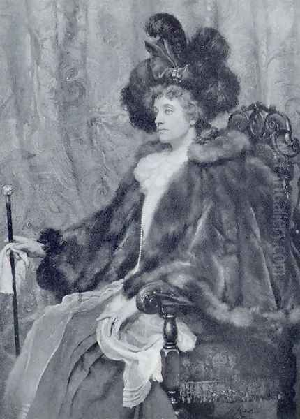 Lady Newton Oil Painting by Henrietta Rae