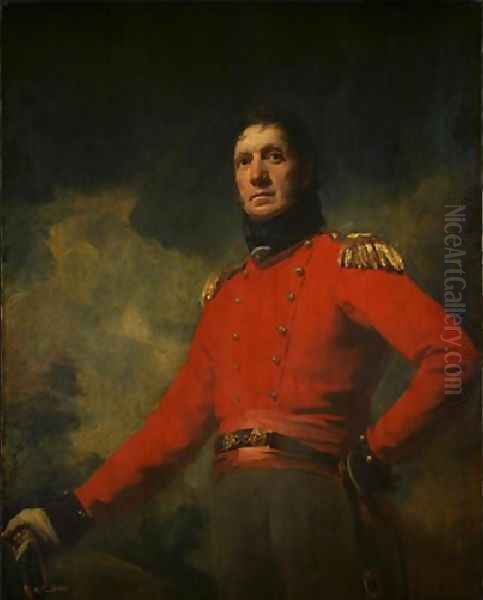 Colonel Francis James Scott Oil Painting by Sir Henry Raeburn