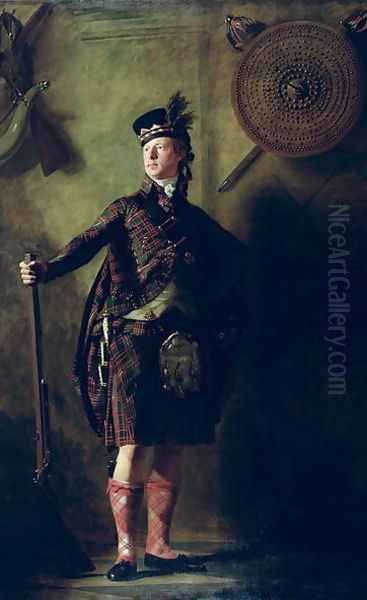 Colonel Alistair Macdonell of Glengarry, exh. 1812 Oil Painting by Sir Henry Raeburn