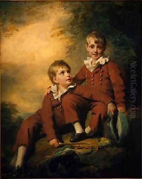 The Binning Children Oil Painting by Sir Henry Raeburn