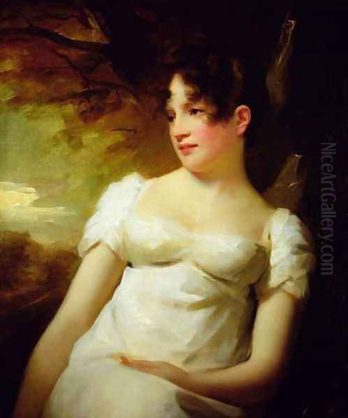 Miss Lamont of Greenock, c.1810-15 Oil Painting by Sir Henry Raeburn