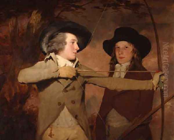 The Archers Oil Painting by Sir Henry Raeburn