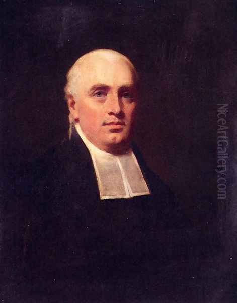 Portrait Of The Rev William Paul (1754 1802) Oil Painting by Sir Henry Raeburn