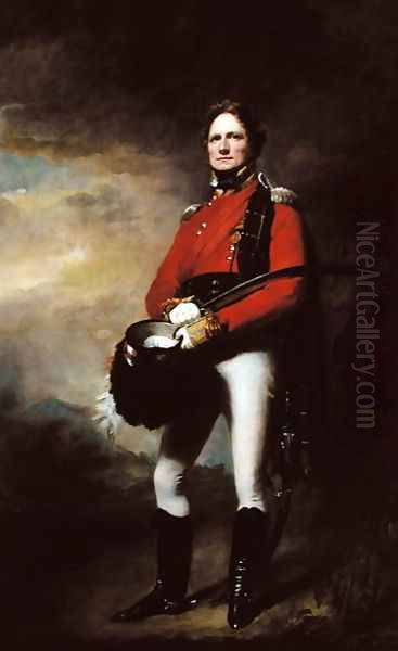 Major James Lee Harvey c.1780-1848 Oil Painting by Sir Henry Raeburn