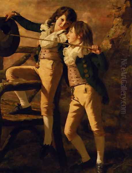 The Allen Brothers Oil Painting by Sir Henry Raeburn