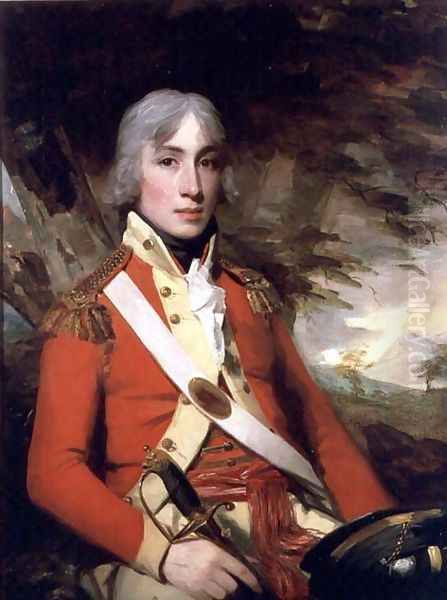 Major General Alexander Murray MacGregor as a Young Man Oil Painting by Sir Henry Raeburn