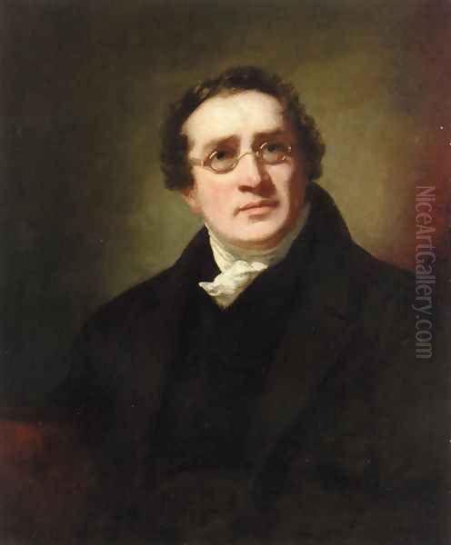 Portrait of Professor George Joseph Bell (1770 - 1843) Oil Painting by Sir Henry Raeburn