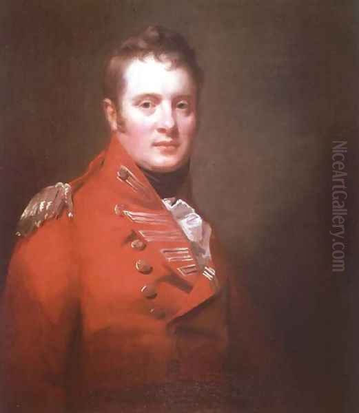 Colonel A. Campbell of Possil Oil Painting by Sir Henry Raeburn