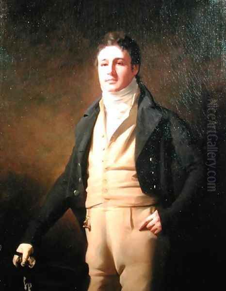 Portrait of John Campbell of Kilberry 1780-1838, 1802 Oil Painting by Sir Henry Raeburn