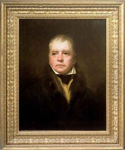 Portrait of Sir Walter Scott 1771-1832 Oil Painting by Sir Henry Raeburn