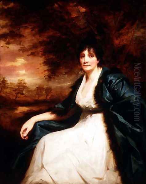 Portrait of Jean Cockburn Ross Oil Painting by Sir Henry Raeburn