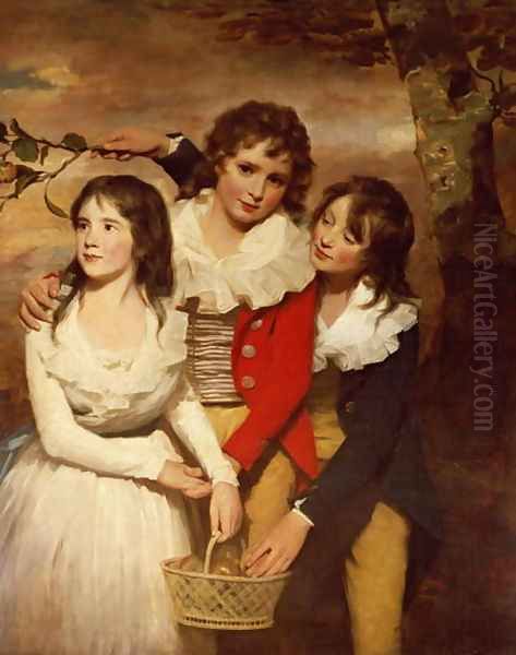 The Paterson Children Oil Painting by Sir Henry Raeburn