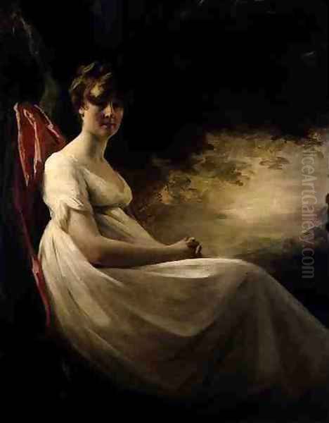 Mrs Simpson Oil Painting by Sir Henry Raeburn