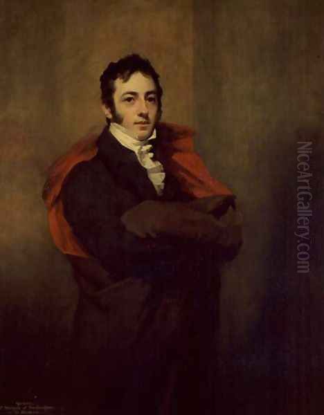 Spencer, 2nd Marquess of Northampton, 1821 Oil Painting by Sir Henry Raeburn