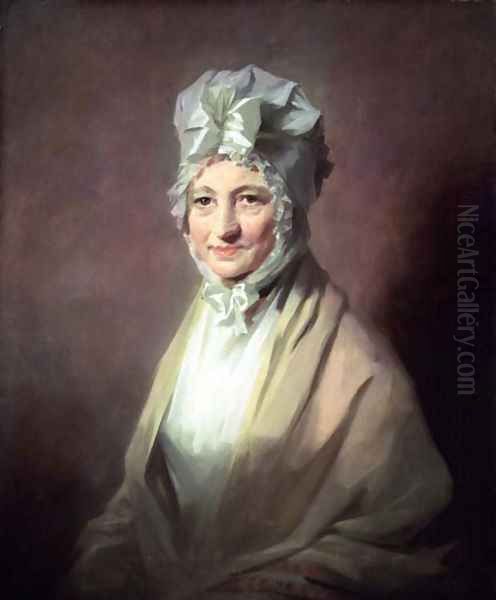 Portrait of Mrs. Malcolm Oil Painting by Sir Henry Raeburn