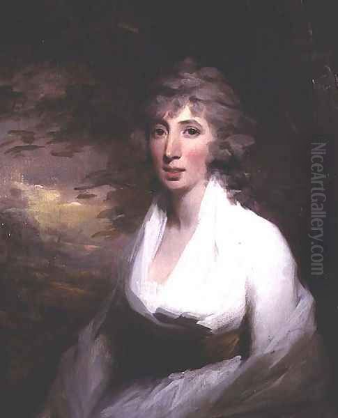 Portrait of Lady Pitmillie Oil Painting by Sir Henry Raeburn