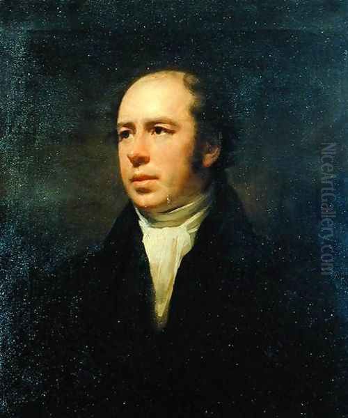 Portrait of The Reverend John Thomson, Minister of Duddingston Oil Painting by Sir Henry Raeburn