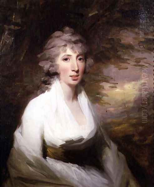 Portrait of Mary, Lady Pitmille Oil Painting by Sir Henry Raeburn