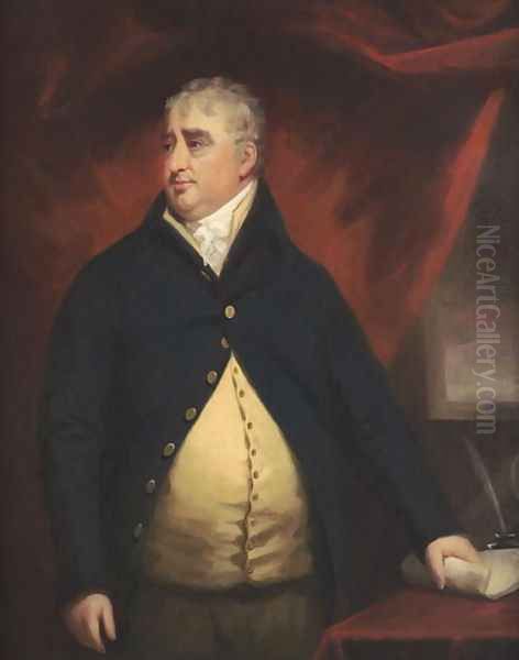 Portrait of Charles James Fox Oil Painting by Sir Henry Raeburn