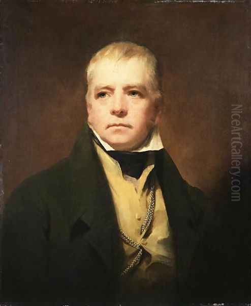 Sir Walter Scott 1771-1832, 1822 Oil Painting by Sir Henry Raeburn