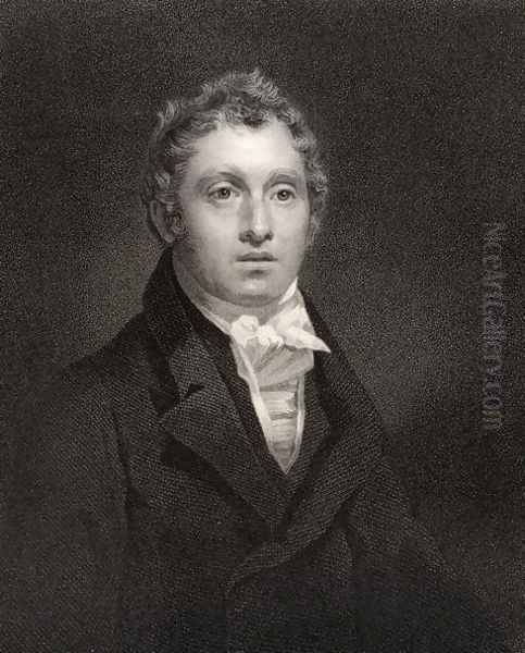 Sir David Brewster, engraved by W. Holl, from National Portrait Gallery, volume IV, published c.1835 Oil Painting by Sir Henry Raeburn