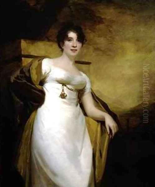 Mrs Vere of Stonebyres Oil Painting by Sir Henry Raeburn